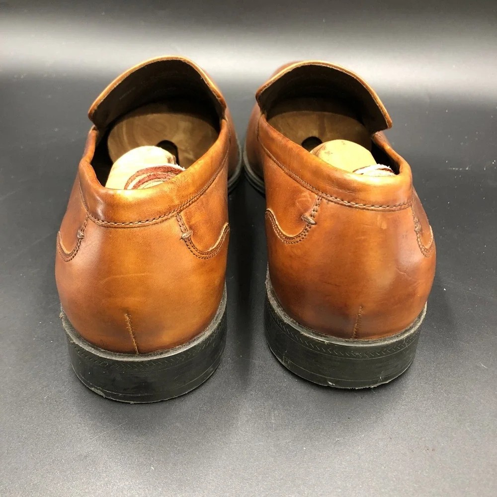 Cole Haan Postino Venetian Slip On Loafers Moc Toe Brown Mens 11 M‎ C10234 FE12